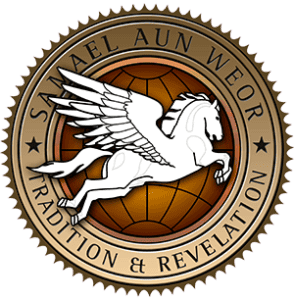 Gnostic Society Samael Aun Weor Logo - White Pegasus